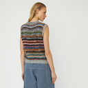 DAWN x DARE Cooper Knit Vest Dark Multi