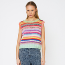 DAWN x DARE Cooper Mohair Handknit Vest Multi