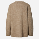 Pieces PCTina LS O-Neck Knit Noos Greige