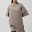 2NDDAY Ken TT Overwashed Jersey Plaza Taupe