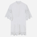 2NDDAY Kiwa Poplin Charm Dress Brilliant White