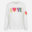 Rosas Is-Multi Double Love SweatShirt White