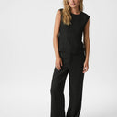 Neo Noir Emmett Boucle Pants Black