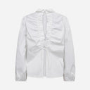Co Couture SannaCC Drawstring Blouse White