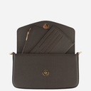 Pourchet Paris 78130 Club Lisse Clutch Marron