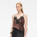 Rouge Edit ROULace Singlet Top Coffee/Meteorite