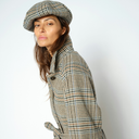 Mos Mosh MMNylah Check Hat Oxford Tan