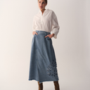 Gossia NukaGO Dia Skirt Denim Blue