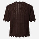 Pieces PCADA SS V-Neck Knit Cardigan Ganache