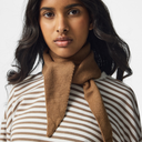 Pieces PCKomma Triangle Scarf Toasted Coconut