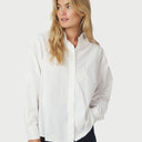 Neo Noir Dalma Dori Emb Shirt White