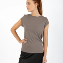 Coster Copenhagen CCH1100 Basic T-Shirt 383 Dark Mud