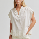 Second Female Avida Oversize Top Eggnog