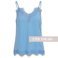 Coster Copenhagen CCH1004 Lace Top 574 Lyseblå