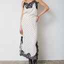 Co Couture AmeliCC Dot Lace Skirt Off White