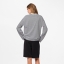 Pieces PCSadie LS Top Jrs Noos Cloud Dancer Stripes Black