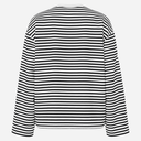 Pieces PCSadie LS Top Jrs Noos Cloud Dancer Stripes Black