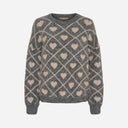 Marta Du Chateau MdcFeray Knit Grigio / Beige