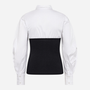 Co Couture MerciaCC Poplin Mix Knit White