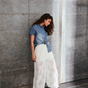 Haute L'Amitié Denim NS Logo Shirt Used Denim