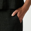 Neo Noir Emmett Boucle Pants Black