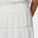 Neo Noir Felicia S Voile Skirt Hvid