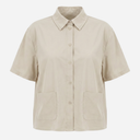 J By J 133 SS Cotton Shirt Sand