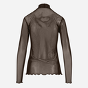 Coster Copenhagen Eve Mesh Turtleneck Chocolate Brown