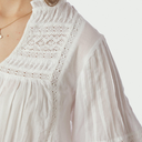 Neo Noir Siama S Voile Blouse White