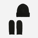 Pieces PCNynne Hood Mittens 2-Pack Black