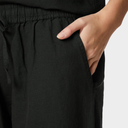 Neo Noir Sonar Linen Pants Sort