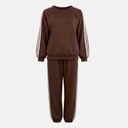 J By J Viscose Sweat Suit Brown