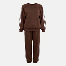J By J Viscose Sweat Suit Brown