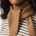 Pieces PCKomma Triangle Scarf Toasted Coconut