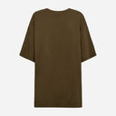 Copenhagen Muse CMMuse-Tee Oversized Front Print Dark Olive