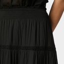 Neo Noir Felicia S Voile Skirt Black
