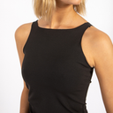 Coster Copenhagen CCH1017 Vida Tank Top Black