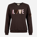 Rosas Is-Multi Double Love SweatShirt Coffee