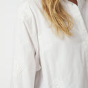 Neo Noir Dalma Dori Emb Shirt White