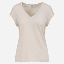Coster Copenhagen CCH1101 V-Neck T-Shirt 241 Creme