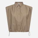 Co Couture OpheliaCC Pleat SS Shirt Mink