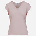 Coster Copenhagen CCH1101 V-Neck T-Shirt 600 Daisy Pink