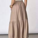 Co Couture HeraCC Gypsy Skirt Walnut