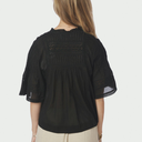 Neo Noir Siama S Voile Blouse Black