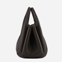 Pourchet Paris 26101 Citrouille Small Leather Bag Marron