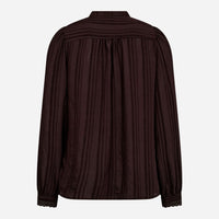 Co Couture KesiCC Lace Shirt Dark Brown