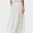Neo Noir Felicia S Voile Skirt Hvid