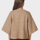 Neo Noir Rosella Boucle Mini Jacket Taupe