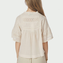Neo Noir Siama S Voile Blouse Ivory