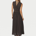 Neo Noir Arista Lace Dress Dark Brown